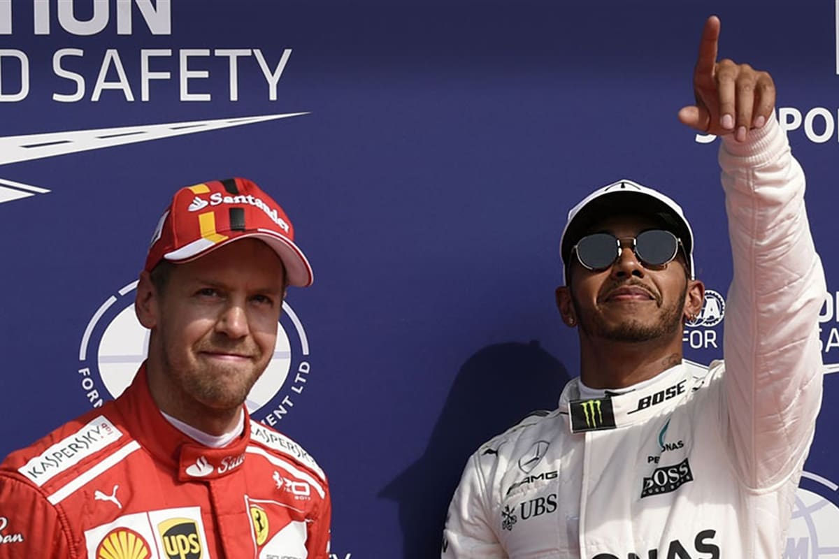 Lewis Hamilton-Sebastian Vettel