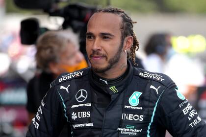 Lewis Hamilton, una imagen de su última victoria en España: su vínculo seguirá por dos temporadas