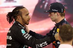 Lewis Hamilton y Max Verstappen, los dos grandes protagonistas de la brillante temporada 2021