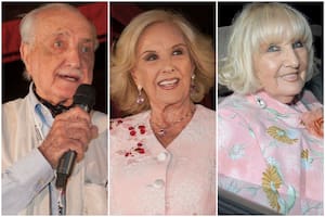 Ley primera. José, Mirtha y Silvia cumplieron con el pedido de unidad que les hizo su madre en la boda de uno de ellos