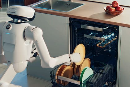 LG presentó a CLOiD, un robot que ayuda con las tareas hogareñas