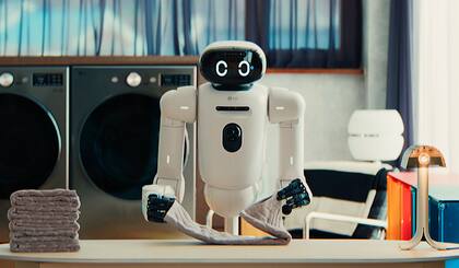 LG presentó a CLOiD, un robot que ayuda con las tareas hogareñas