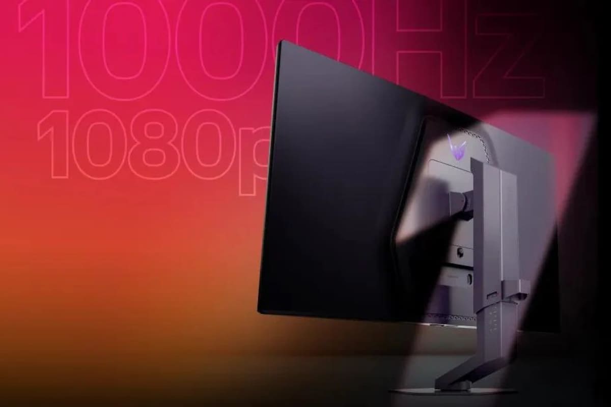 LG presentó un monitor gamer con una tasa de refresco a 1000 Hz