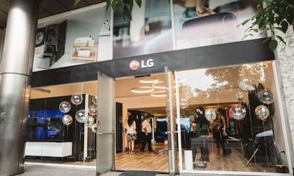 LG tiene su tienda insignia en Belgrano