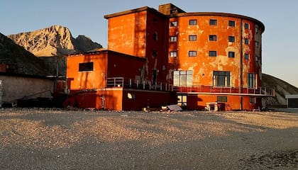 L'Hotel Campo Imperatore, donde Mussolini estaba detenido cuando lo rescataron los nazis