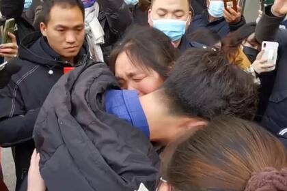 Li Jingwei se reunió con su madre este 1 de enero, luego de más de tres décadas de separación.