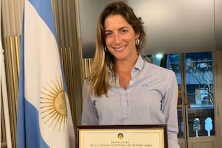 Lía Salvo fue distinguida como 'personalidad destacada del deporte'
