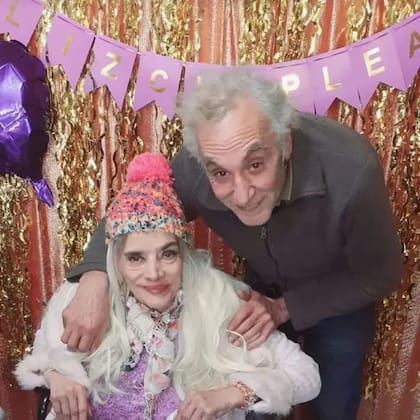 Lía Crucet cumplió 71 años y lo celebró con Tony Salatino