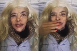 Lía se encuentra internada en un geriátrico.