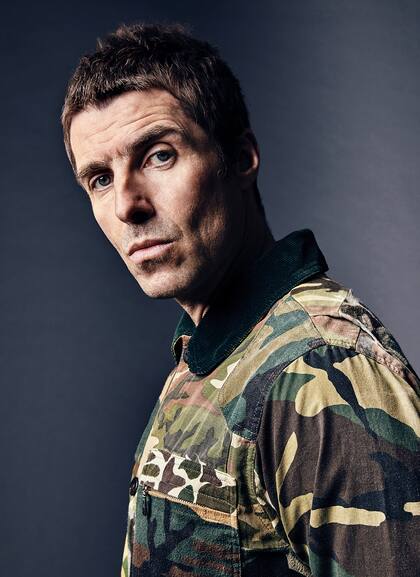 Liam Gallagher en una sesión de fotos para su disco As You Were