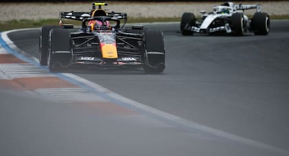 Liam Lawson en el circuito de Zandvoort