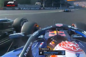 Max Verstappen chocó con Liam Lawson en la segunda práctica de México y provocó una bandera roja