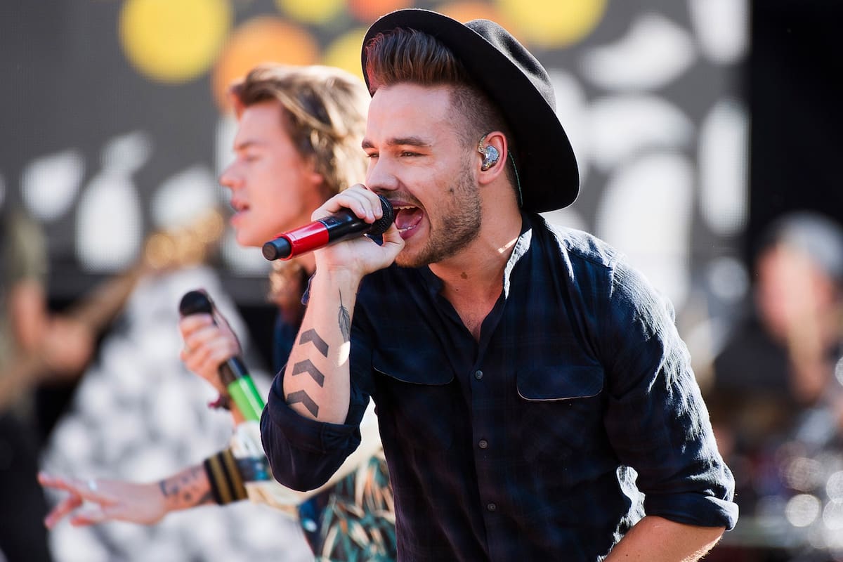 Liam Payne con One Direction, el 4 de agosto de 2015, en Nueva York
