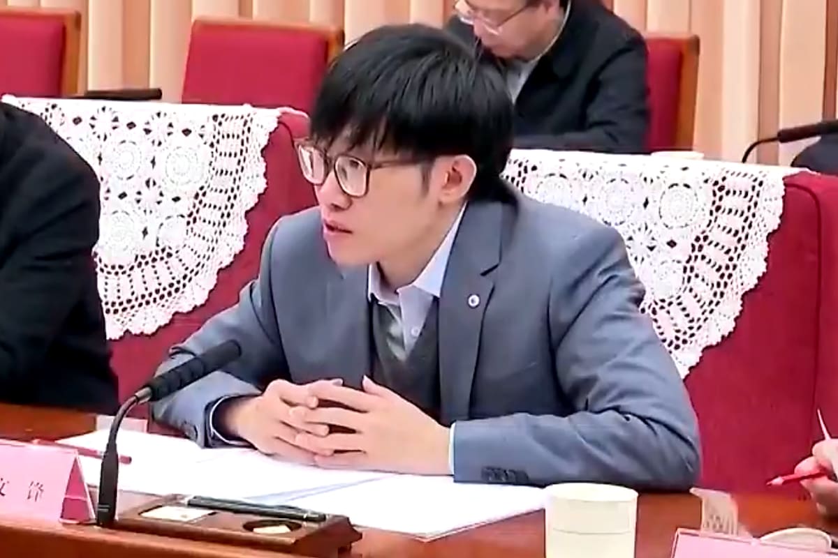 Liang Wenfeng, fundador de la empresa china de inteligencia artificial DeepSeek