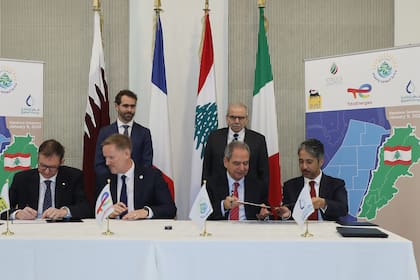 Líbano firma acuerdo de exploración de gas con consorcio internacional
