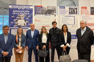 Liberales asistieron a la muestra en le exEsma que los equipara con represores y torturadores