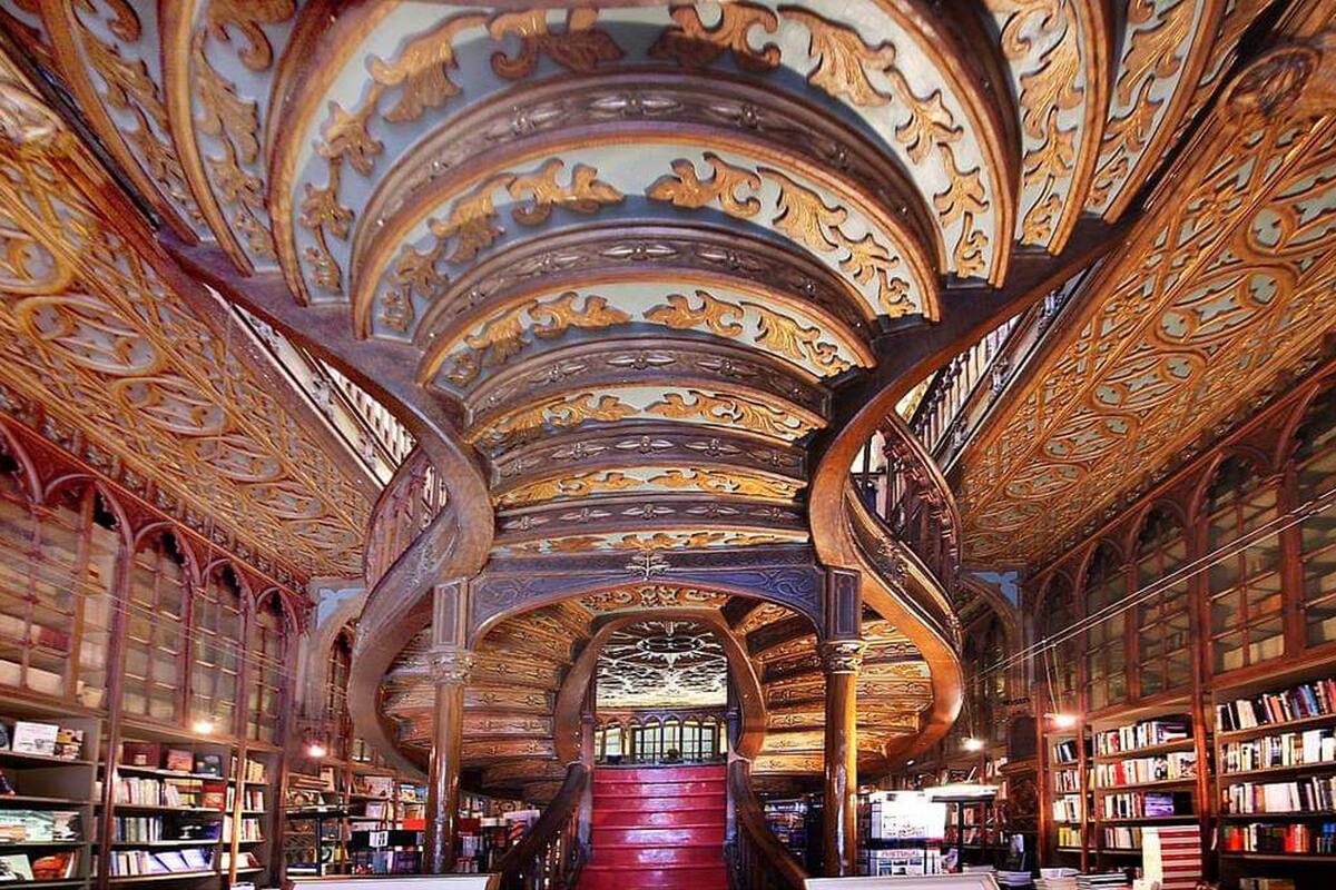 Libreria Lello, en Oporto, Portugal