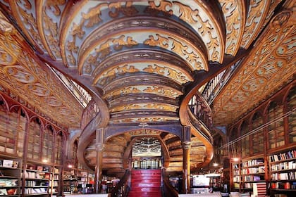 Librería Lello, en Oporto, Portugal