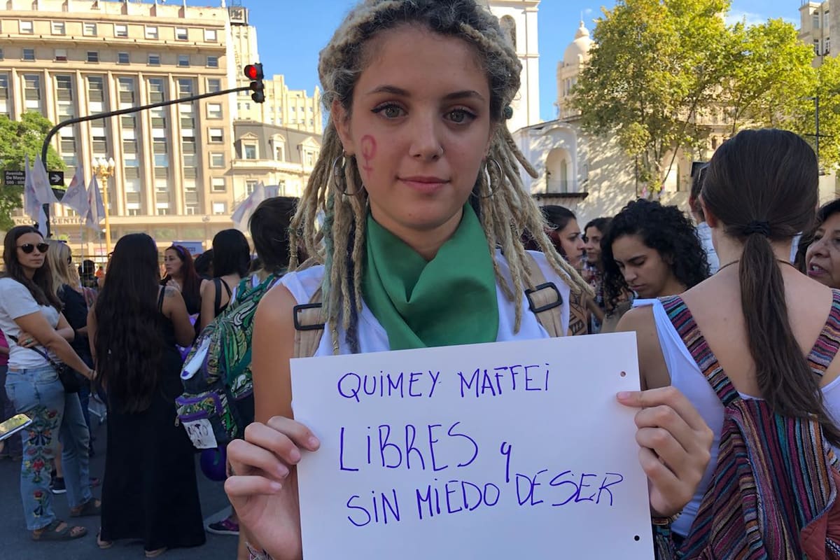 "Libres y sin miedo de ser", el deseo de Quimey