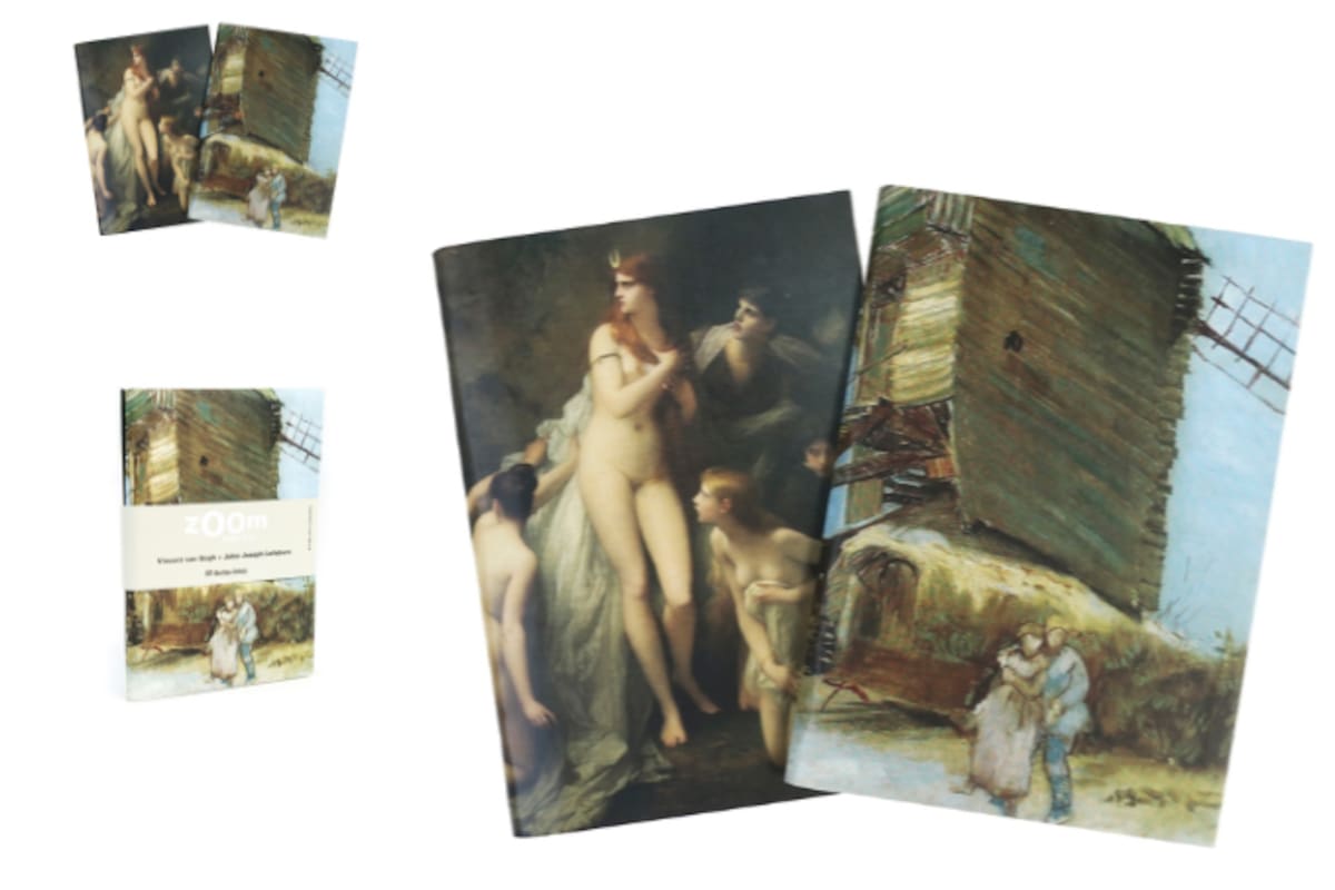 Libretas, cuadernos, lápices: las tiendas de los museos, como la del Bellas Artes, tienen distintas propuestas de regalos