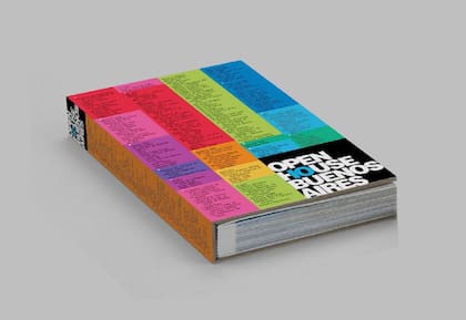 El libro de Open House Buenos Aires es editado por Bisman Ediciones y puede conseguirse en preventa en openhousebuenosaires.mitiendanube.com