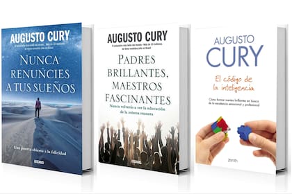 Libros del psiquiatra y candidato presidencial Augusto Cury