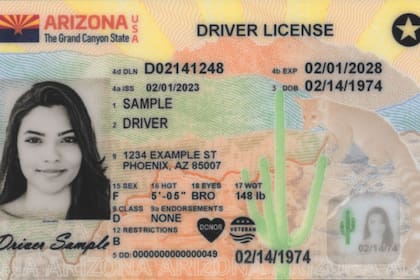 Licencia de conducir Real ID de Arizona