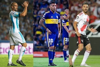 Licha López, Tevez y Scocco, tres figuras que podrían quedar libres dentro de pocas semanas