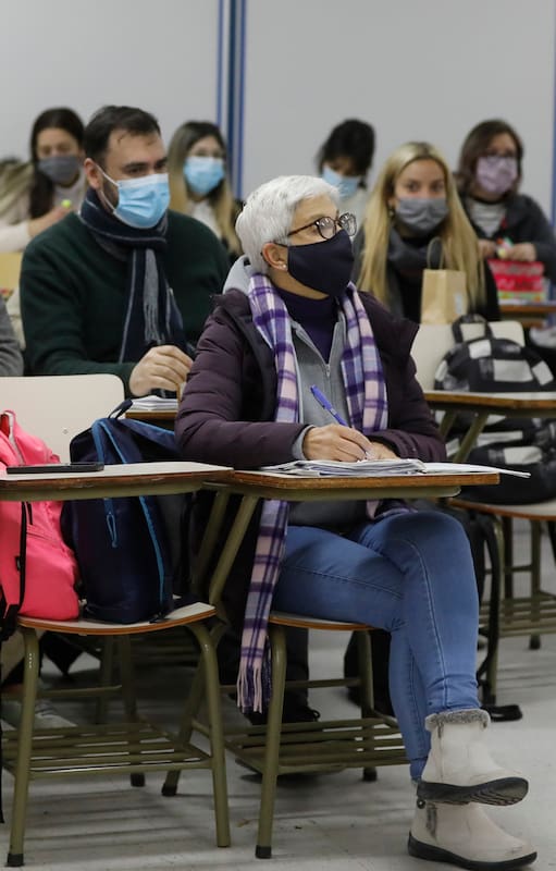 Lidia Guercio (69), que es bioquímica, empezó a cursar la carrera de Nutrición en la Universidad de La Matanza