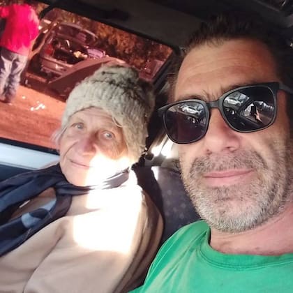 LIdia y Dante fueron juntos a ver el recital de Los Fundamentalistas del Aire Acondicionado y ella causó sensación
