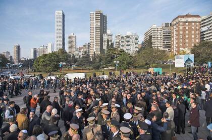 Acto por el Día de la Bandera en Rosario