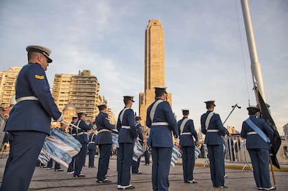 Acto por el Día de la Bandera en Rosario