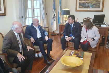 Lifschitz, Lavagna, Daniel Pelegrina (SRA) y Alicia Ciciliani