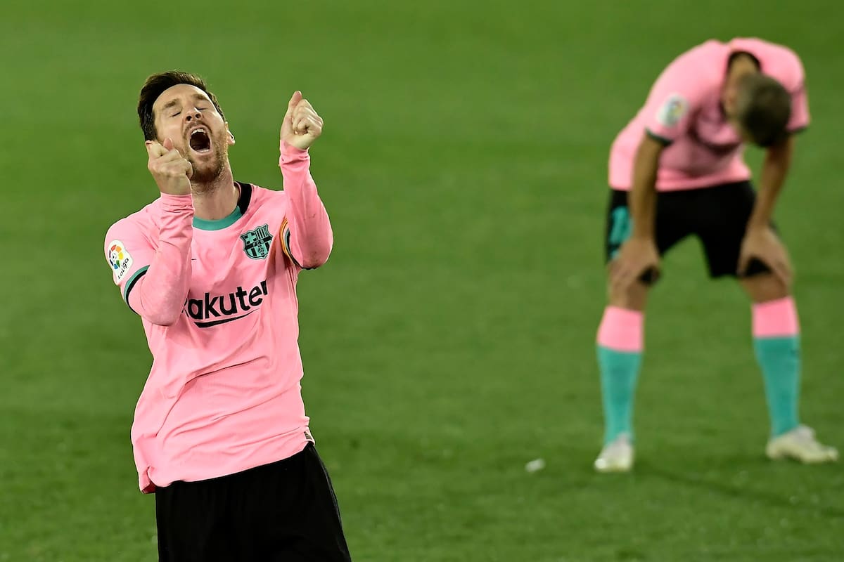 Liga de España: Messi buscó el gol de todos modos, pero Barcelona solo empató 1-1 ante Alavés