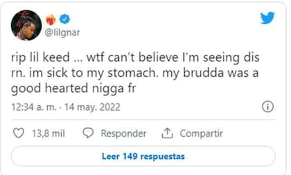 Lil CeeKay se despide de Lil Keed