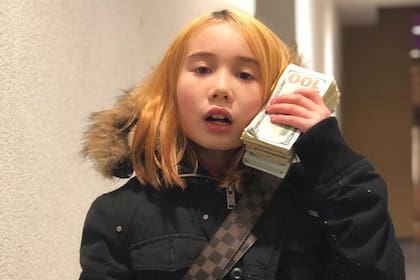 Lil Tay se había vuelto viral en 2018 por videos en los que presumía su dinero