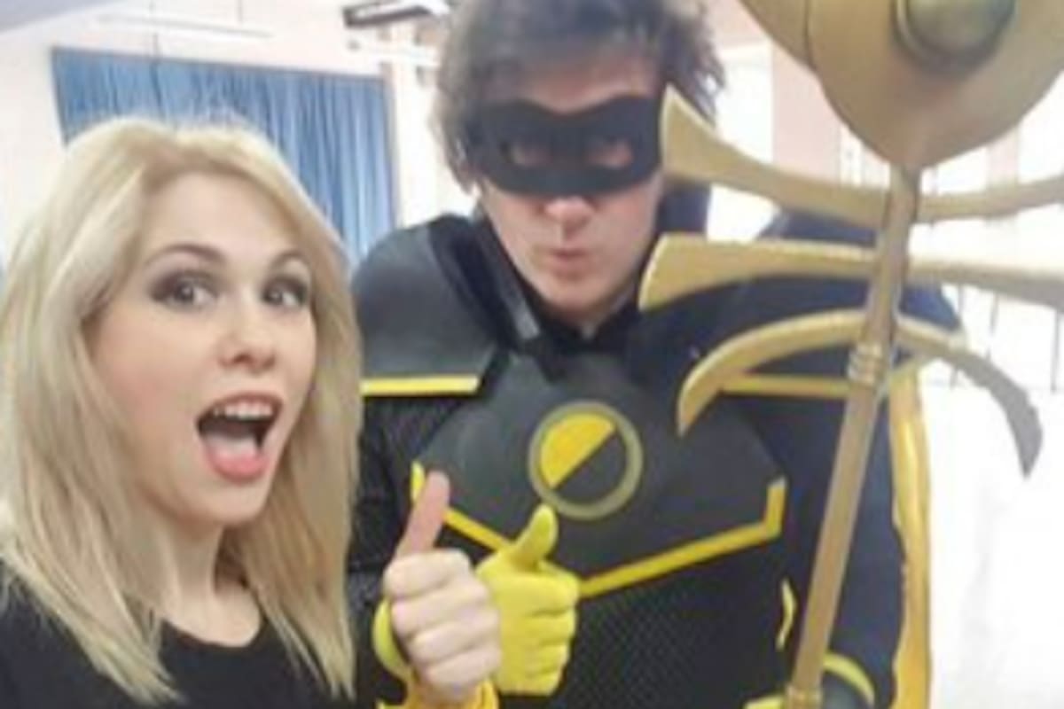 Lilia Lemoine junto a Javeir Milei