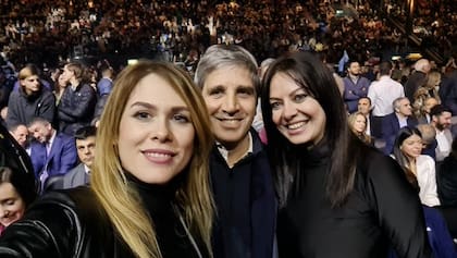Lilia Lemoine, Luis Caputo y Sandra Pettovello.
