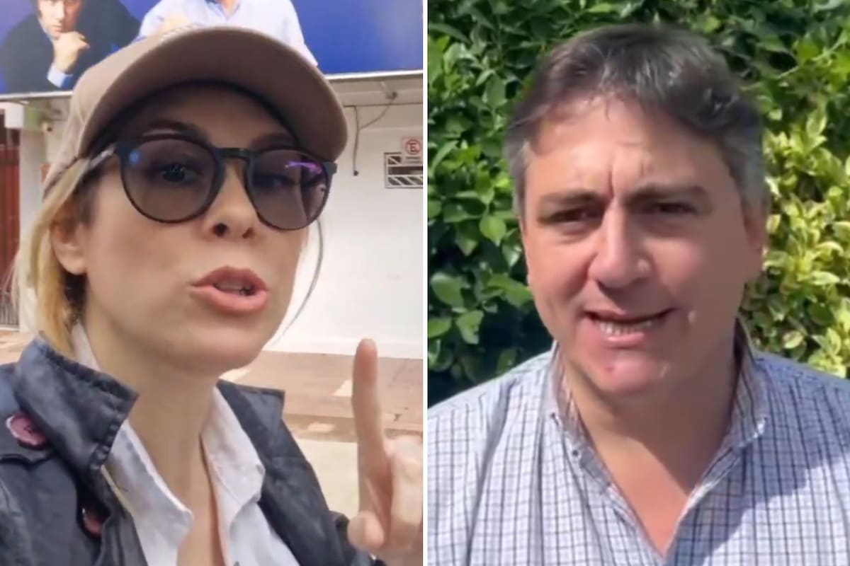 Lilia Lemoine y Francisco Paoltroni