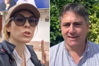 Lilia Lemoine y Francisco Paoltroni