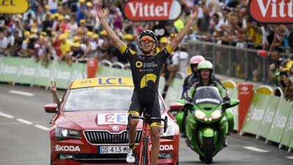 Lilian Calmejane se impuso en la octava etapa del Tour
