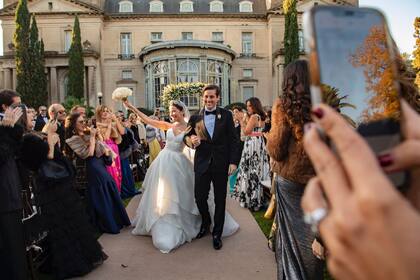 Liliana De Nubila Quin y su marido son colombianos y trasladaron 180 invitados para casarse en Buenos Aires