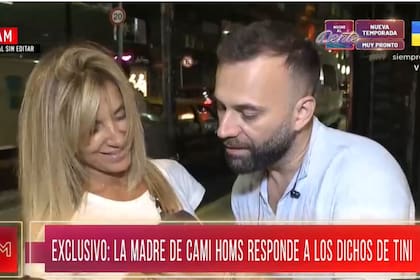 Liliana Fontán no dudó en defender a su hija e ironizó sobre los dichos de la cantante (Foto: Captura TV)