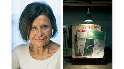 Liliana Heker participó en el equipo de El Grillo de Papel y, junto con Abelardo Castillo, fundó y dirigió El Ornitorrinco y El Escarabajo de Oro. "Para mí, son un único objeto insustituible y entrañable", asegura. Fotos: Santiago Cichero / AFV