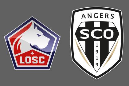 Lille y Angers disputaron uno de los encuentros de la jornada del fútbol francés