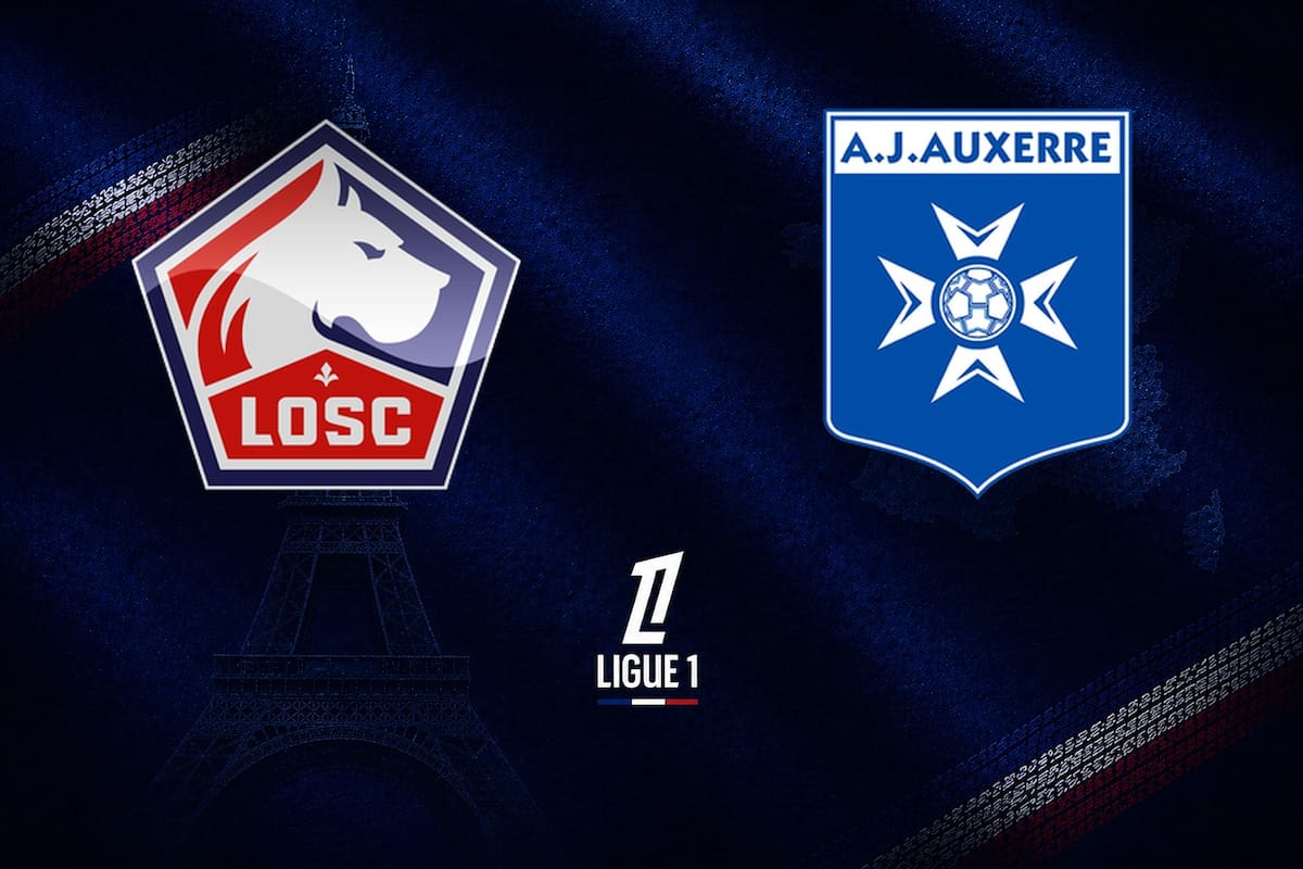 Lille y Auxerre disputaron uno de los encuentros de la jornada del fútbol francés