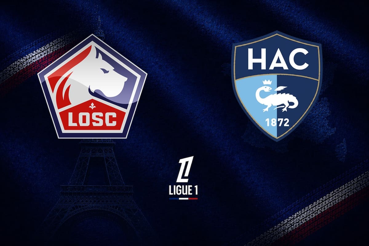Lille y Le Havre disputaron uno de los encuentros de la jornada del fútbol francés