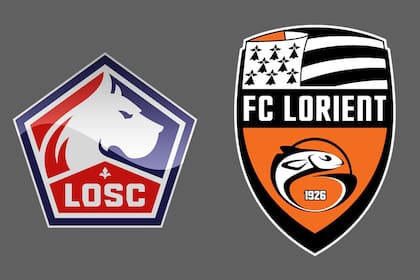 Lille y Lorient disputaron uno de los encuentros de la jornada del fútbol francés
