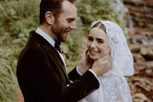 Lilly Collins se casó con Charlie McDowell