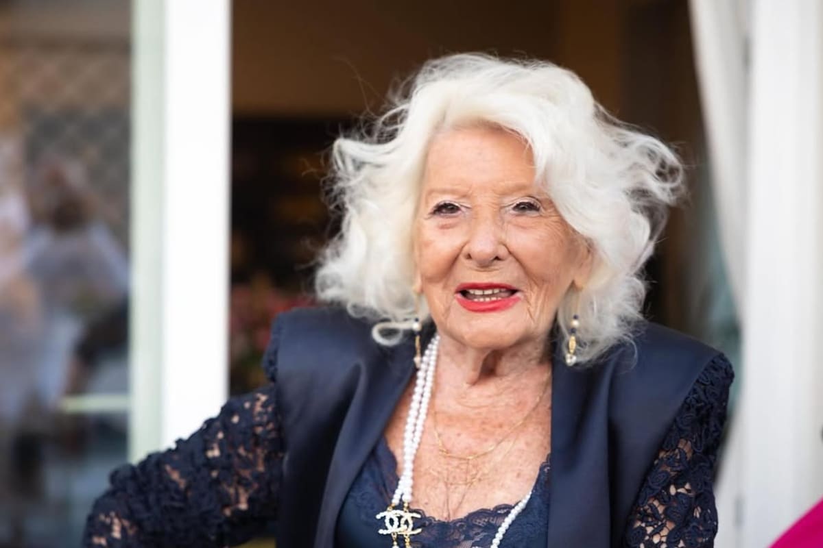 Lilly, tiene 106 años: "Vivo la vida de hoy"